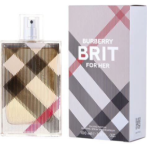 burberry brit women's 3.3 ounce eau de parfum spray|burberry brit for her 50ml.